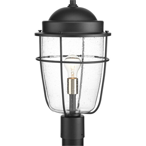 Amherst Ave 1 Light 18 inch Black Outdoor Post lantern