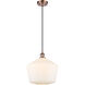 Ballston Cindyrella LED 12 inch Antique Copper Mini Pendant Ceiling Light