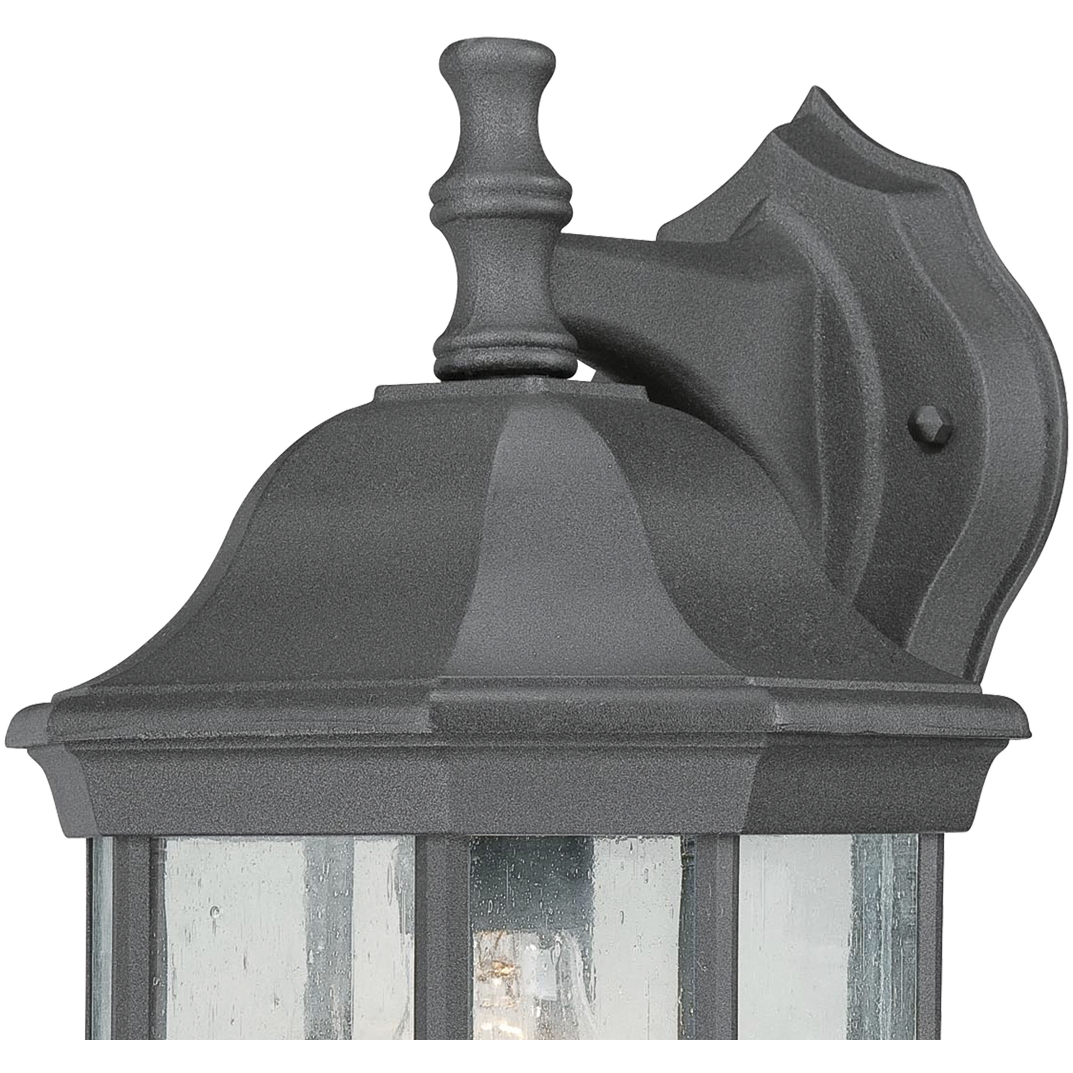 Hawthorne 1 Light 14 inch Black Outdoor Wall Sconce