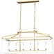 C&M by Chapman & Myers Carlow 6 Light 48.13 inch Island Light