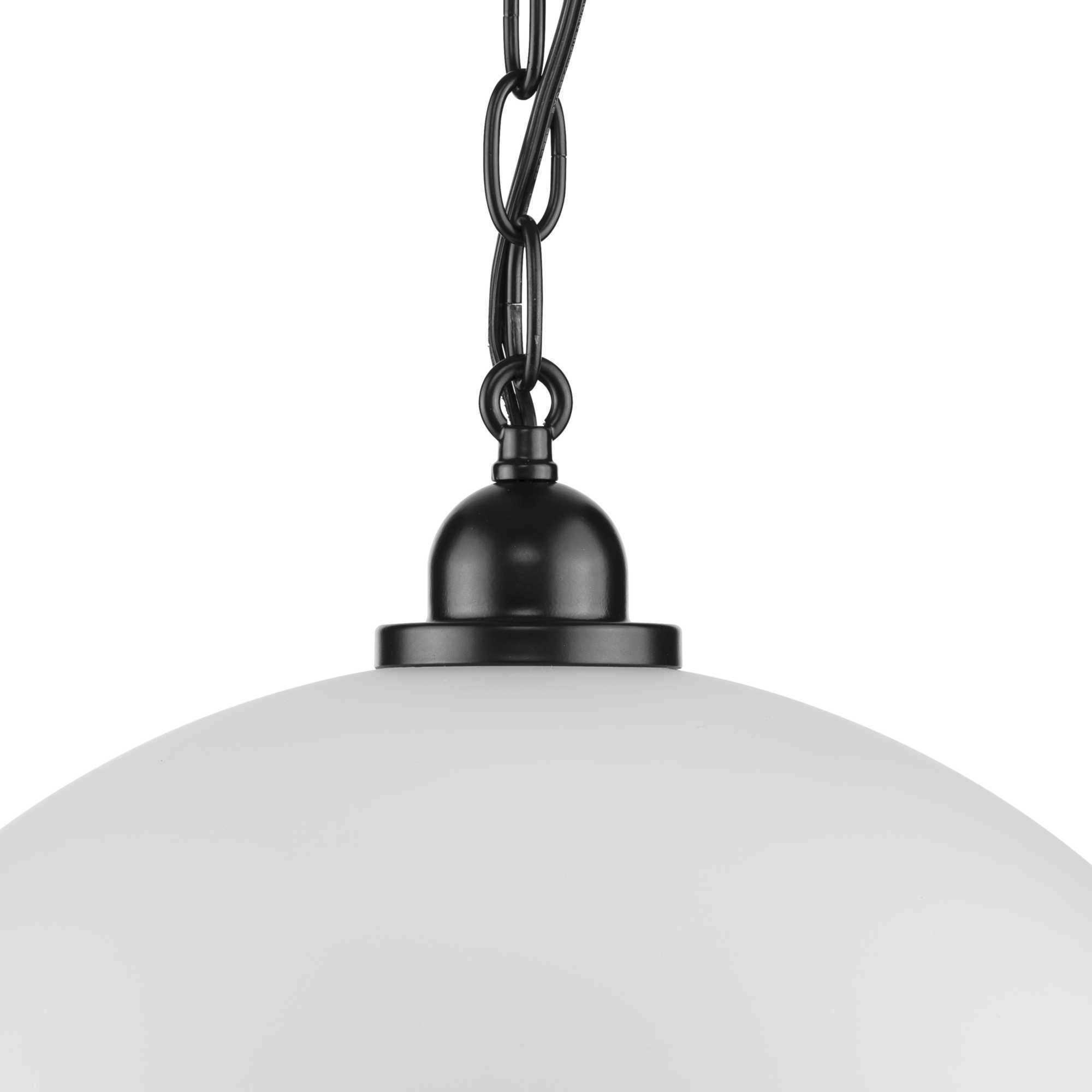Classic Dome Pendant 1 Light 15 inch Matte Black Pendant Ceiling Light