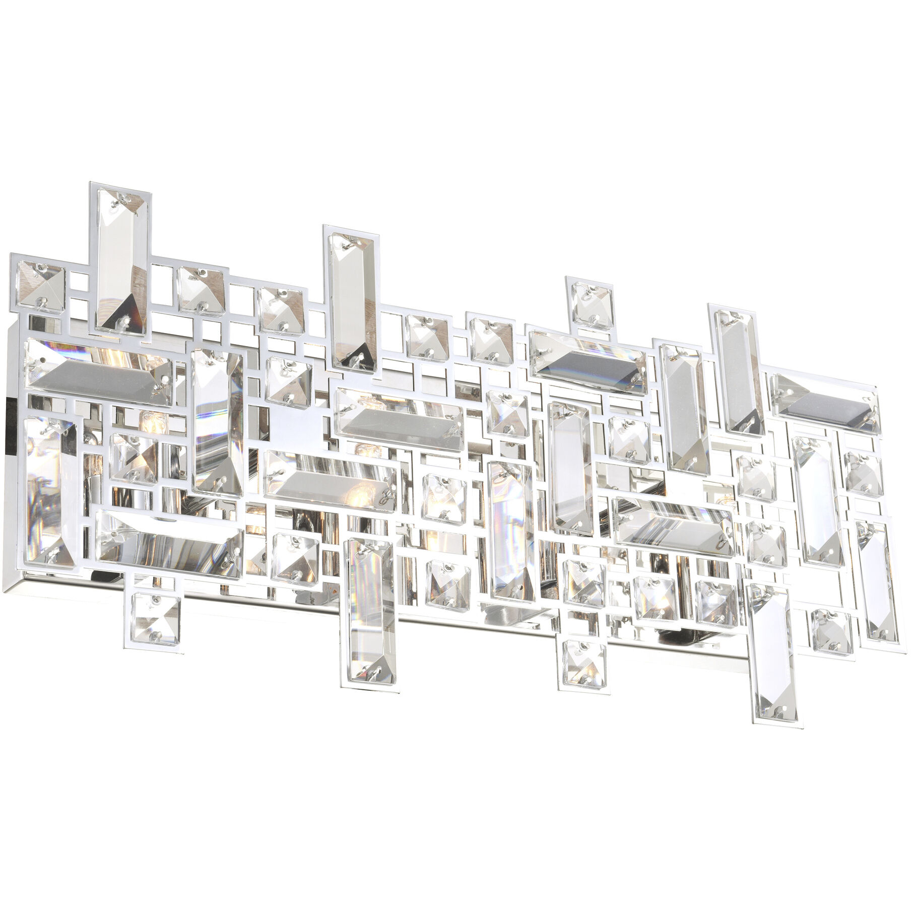 Arley 4 Light 18 inch Chrome Vanity Light Wall Light