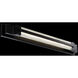Aberdeen LED 28 inch Black Bath Vanity & Wall Light, Beyond