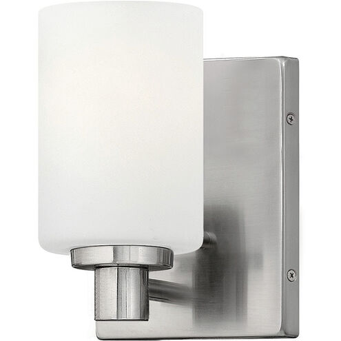 Karlie LED 6 inch Brushed Nickel Vanity Light Wall Light