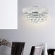 Empire 2 Light 12 inch Chrome Wall Light