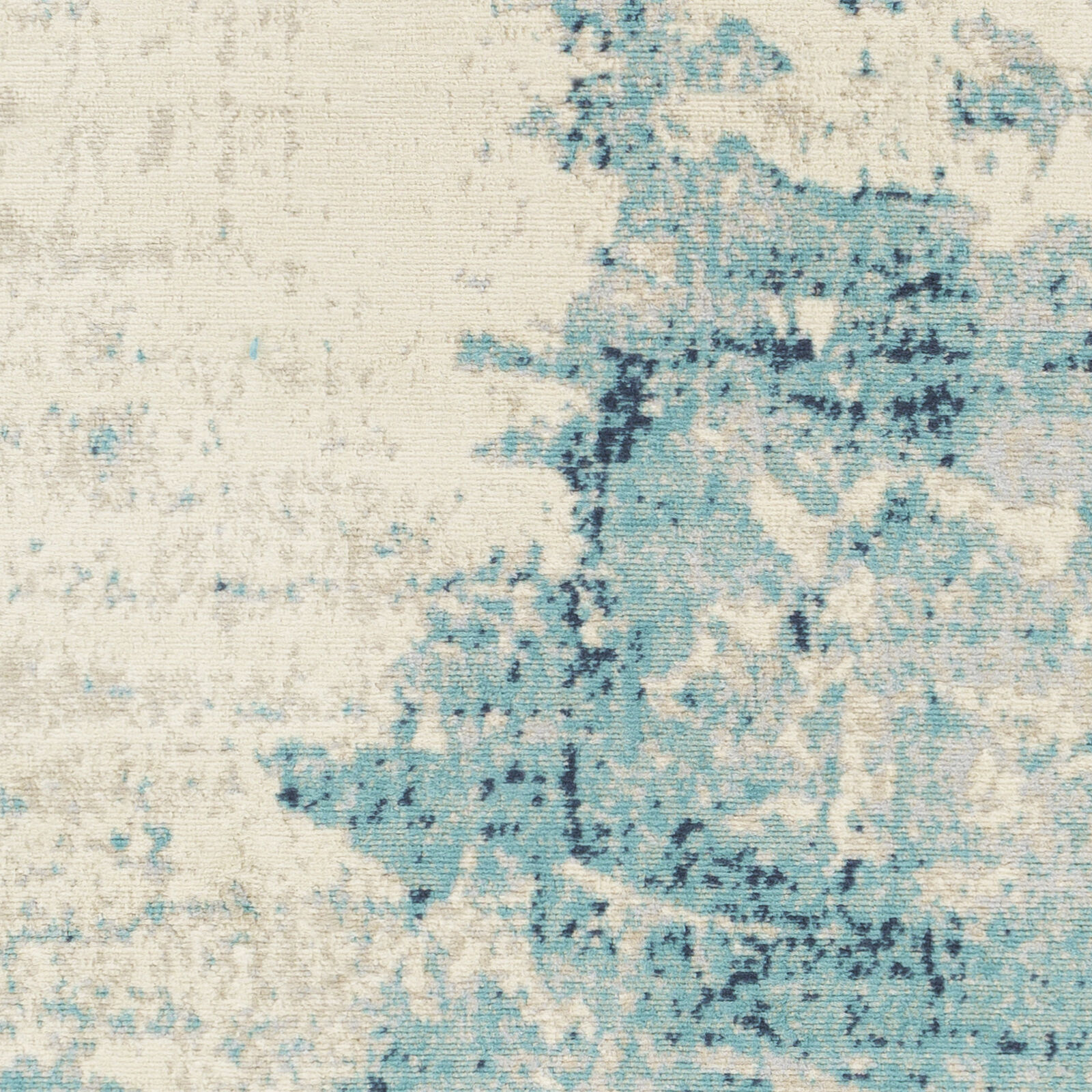 City Light 120 X 94 inch Aqua Rug in 8 x 10, Rectangle