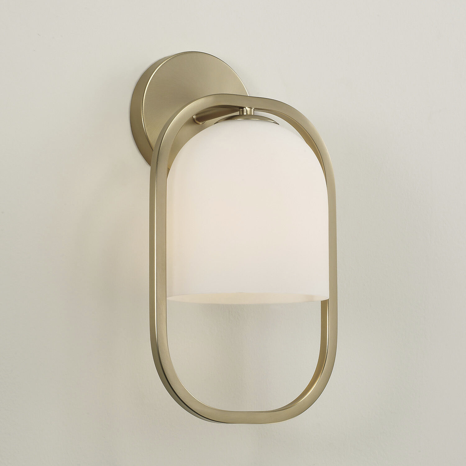 Zeek Sconce Wall Light in Matte Brass