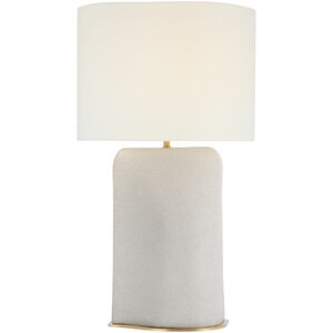 Kelly Wearstler Amantani 33.5 inch 15.00 watt Porous White Sculpted Form Table Lamp Portable Light, Extra Large