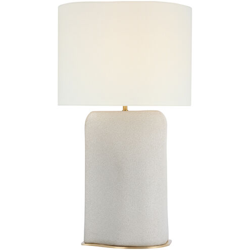 Kelly Wearstler Amantani 33.5 inch 15.00 watt Porous White Sculpted Form Table Lamp Portable Light, Extra Large
