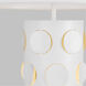 kate spade new york Dottie 26.63 inch 9 watt Polished Nickel Table Lamp Portable Light