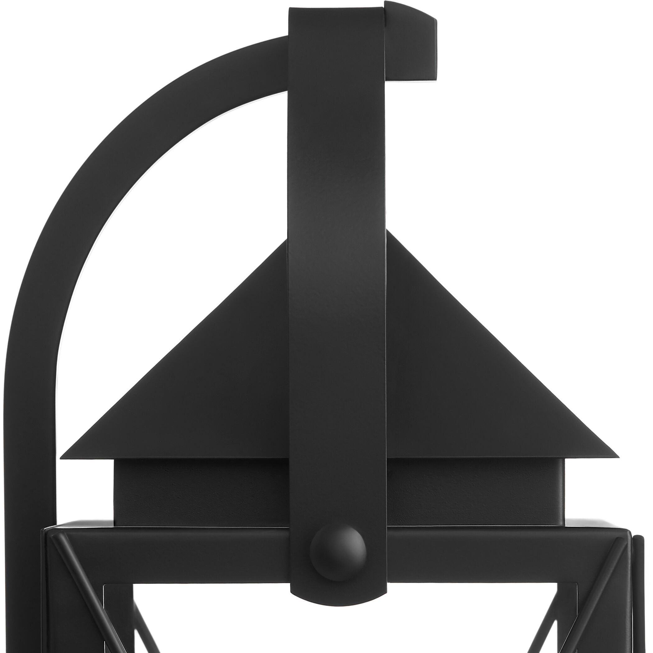 Mystic 3 Light 24.25 inch Matte Black Outdoor Wall Lantern