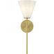 Blair Wall Sconce Wall Light in Warm Brass