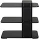 Concoction 28 X 26 inch Matte Black Side Table