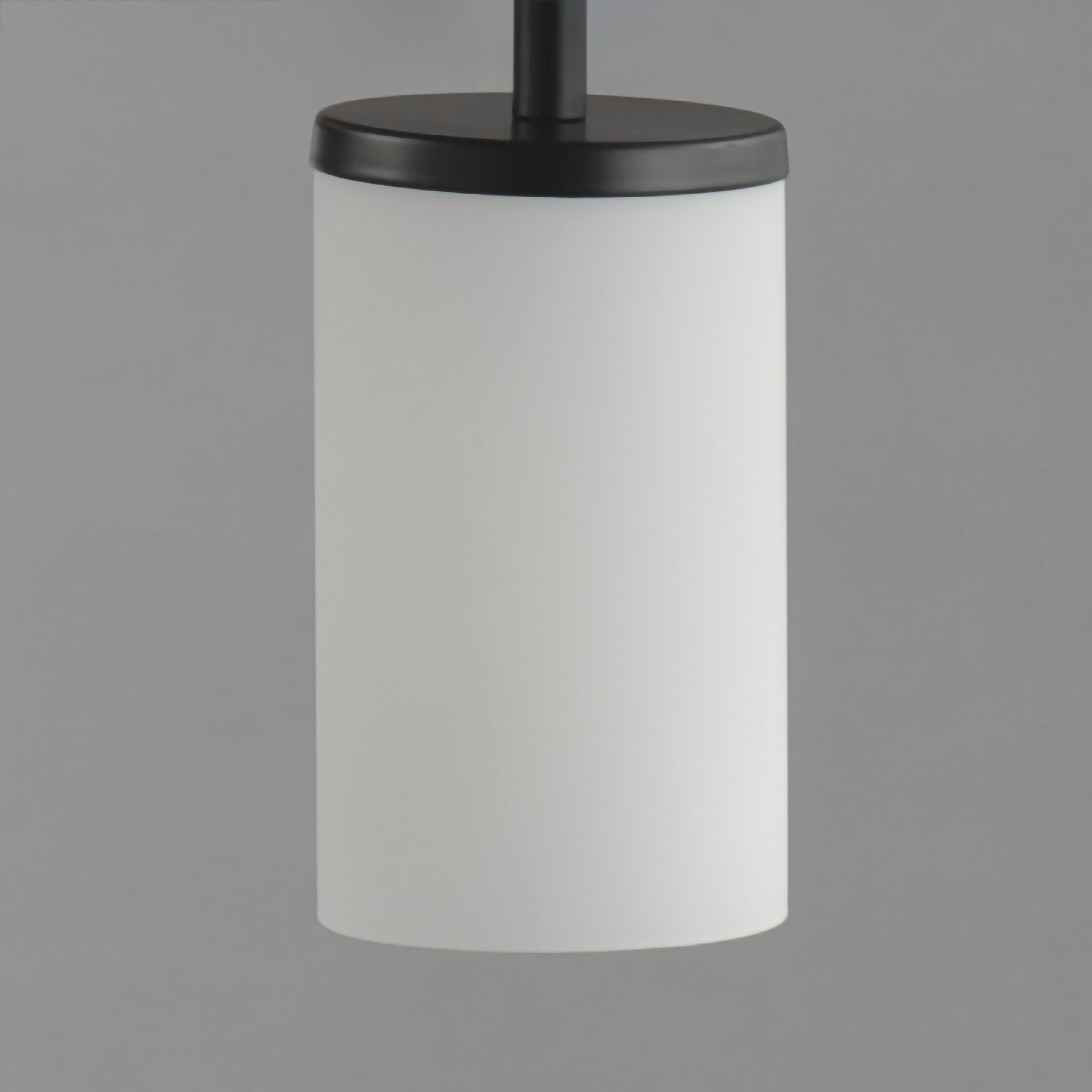 Lateral 1 Light 4.75 inch Black Single Pendant Ceiling Light in Satin White