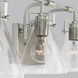 Jaden 4 Light 33.25 inch Brushed Nickel Bath Vanity Wall Sconce Wall Light