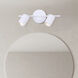 Rexton 2 Light White Track Lighting Ceiling Light