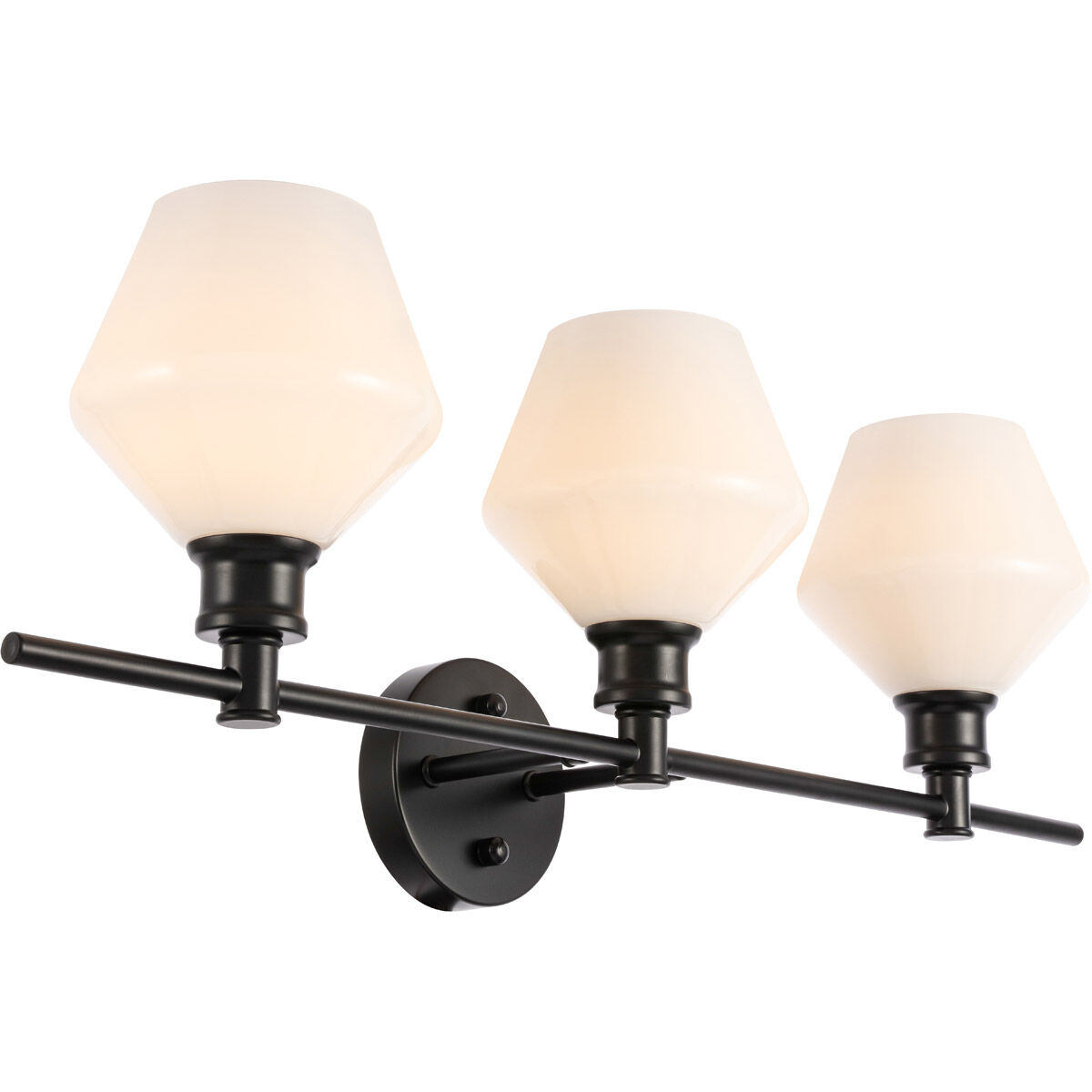 Rochester 3 Light 28 inch Black Wall sconce Wall Light