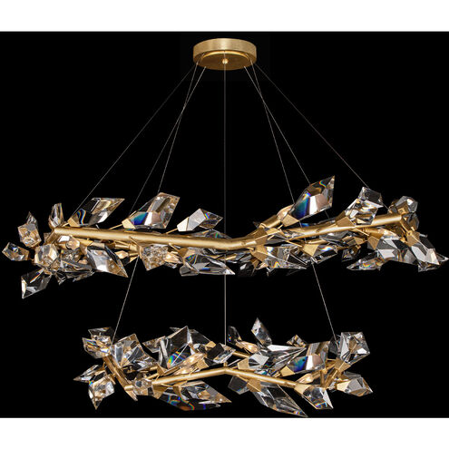 Foret 20 Light 55 inch Gold Pendant Ceiling Light