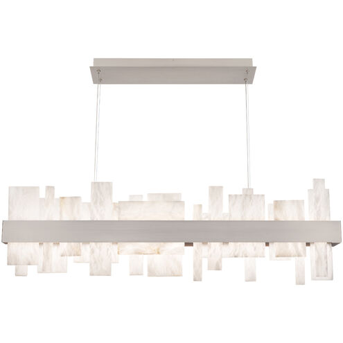 Acropolis LED 11 inch Brushed Nickel Chandelier Ceiling Light