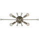 Supernova 4 Light 23 inch Brushed Nickel Sconce Wall Light