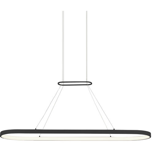 Eerie LED 47.25 inch Black Pendant Ceiling Light