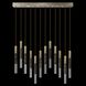 Antonia 17 Light 61 inch Gold Pendant Ceiling Light