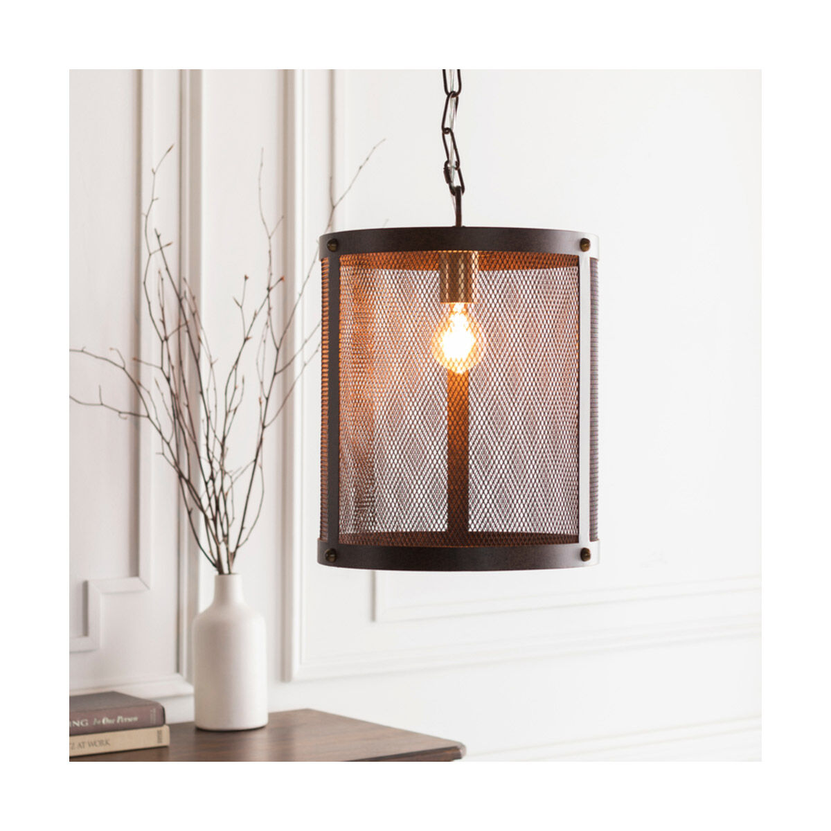 Lombard 1 Light 17 inch Pendant Ceiling Light