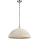 Suzanne Kasler Emerson LED 22.75 inch Polished Nickel Pendant Ceiling Light