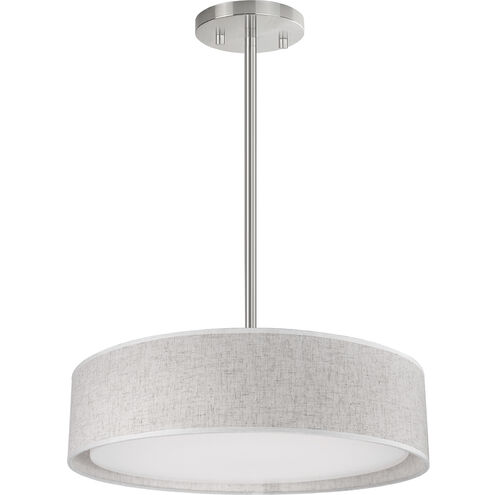 Dalton 16 inch Beige Pendant Ceiling Light