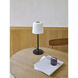Ella 17.8 inch Matte Black Interior Table Light Portable Light