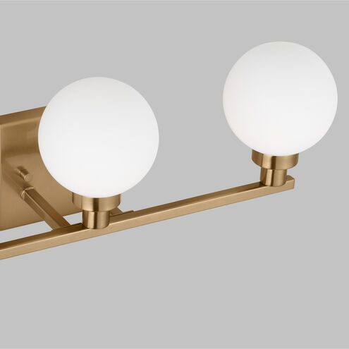 Sean Lavin Clybourn 3 Light 21.63 inch Satin Brass Bath Vanity Wall Light