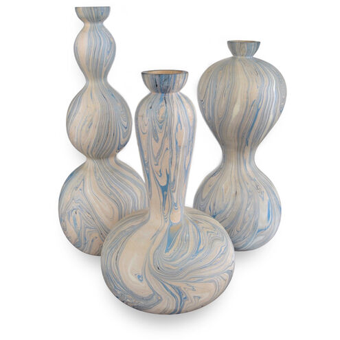 Calm Sea 15 inch Vases, Set of 3