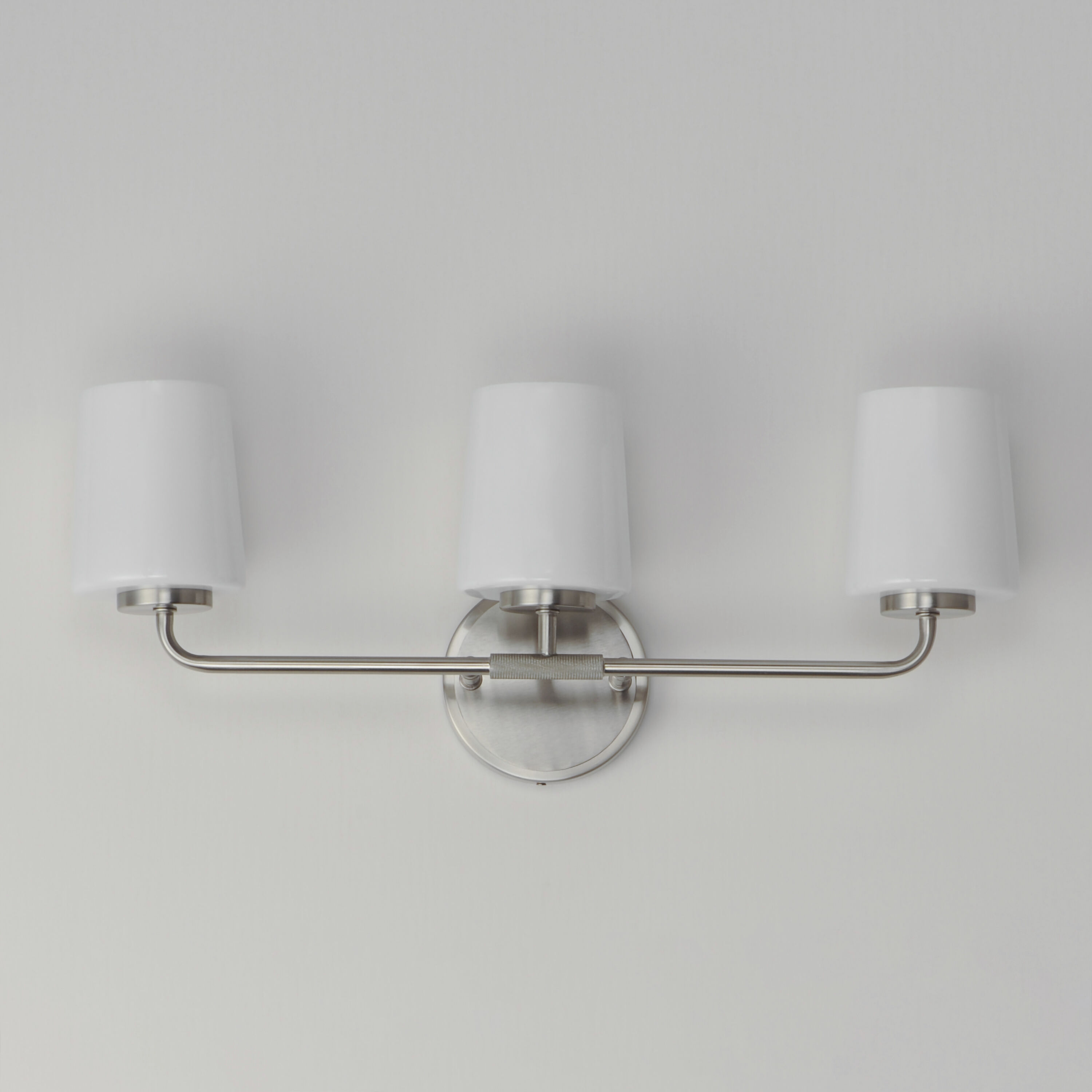 Durham 3 Light 23 inch Satin Nickel Bath Vanity Wall Light