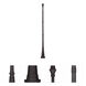 Outdoor Cast Aluminum Posts 114.5 inch Bronze Outdoor Lamp Post