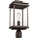Sean Lavin Glenview 1 Light 16.75 inch Antique Bronze Outdoor Post Lantern