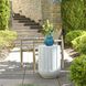 Jane 22 X 16 inch White Concrete Outdoor Accent Table
