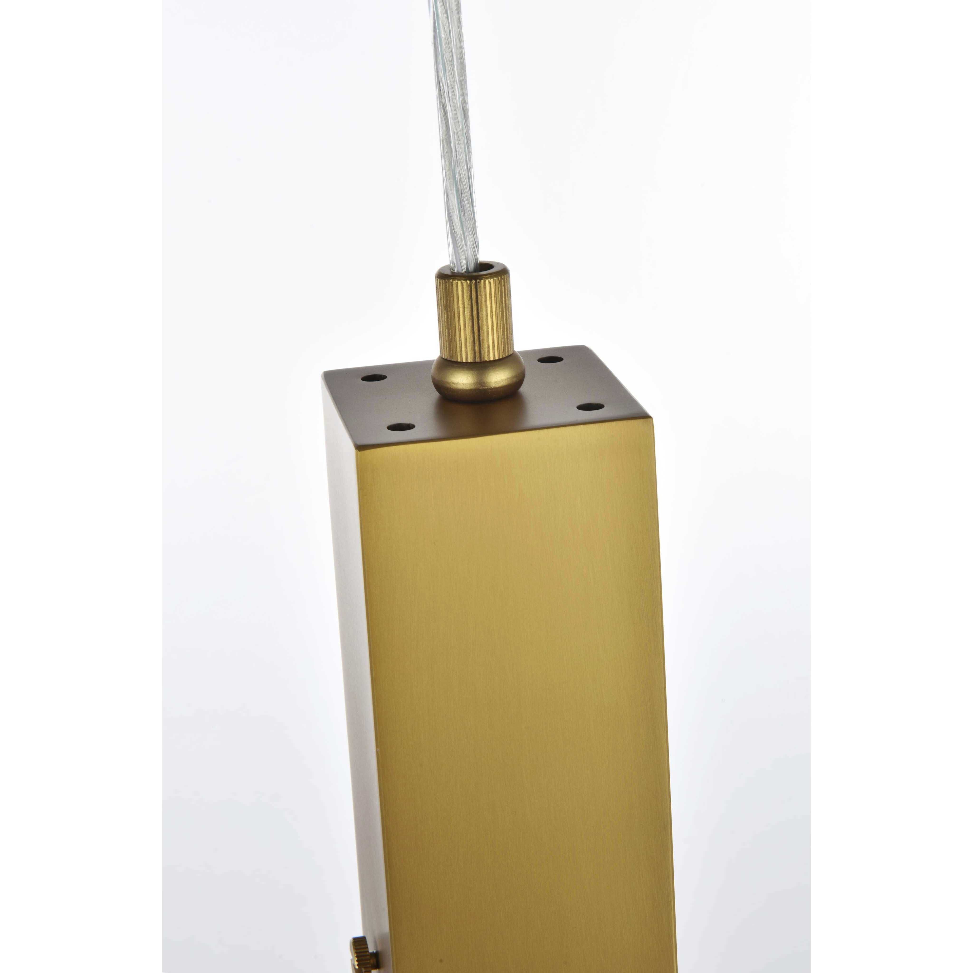 Aurora 1 Light 5 inch Satin Gold Pendant Ceiling Light