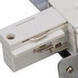 Recessed L Connector 120 White Track Accessory Ceiling Light