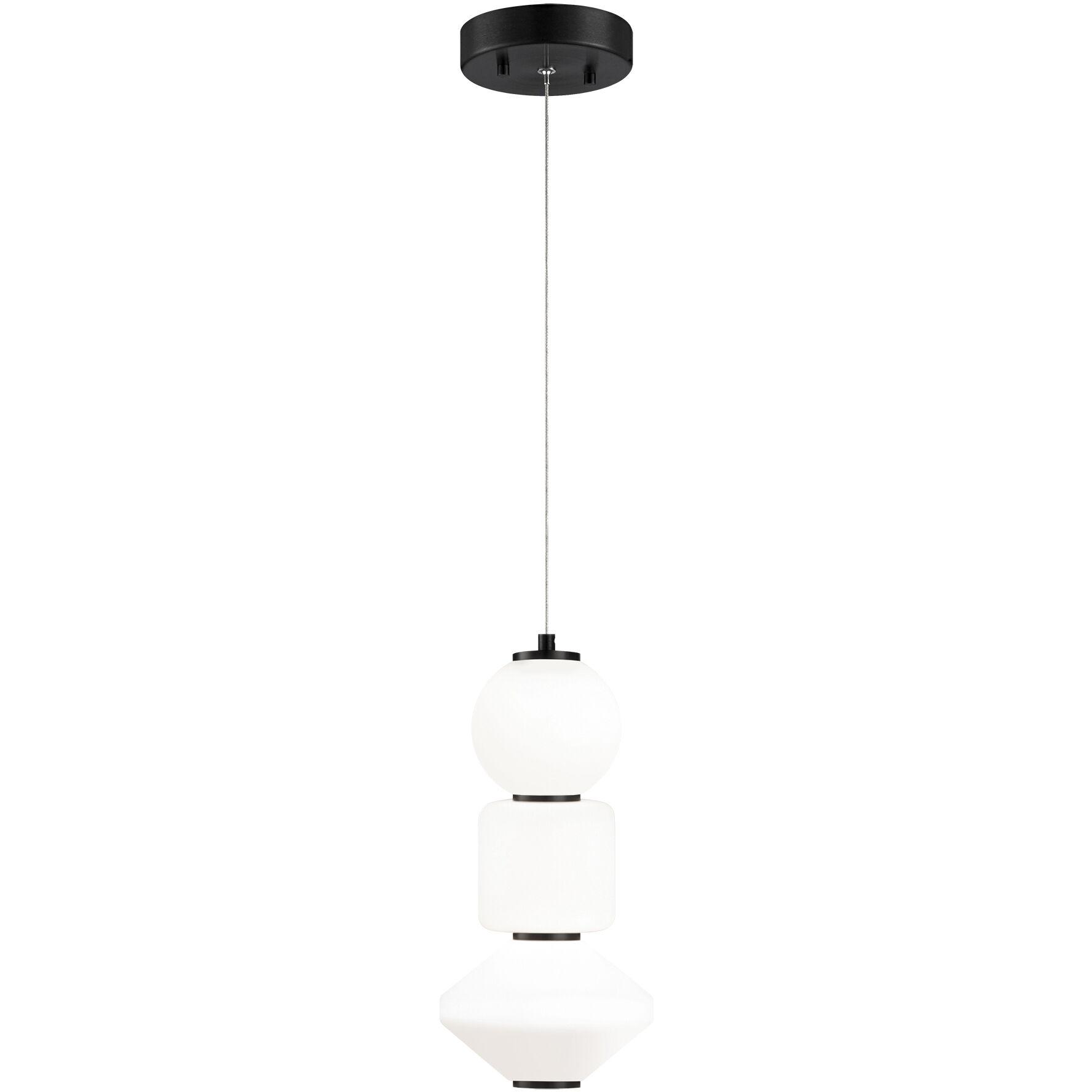 Dango LED 6.38 inch Oxidized Black Pendant Ceiling Light