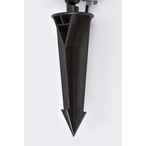 Aera 12 35.00 watt Dark Bronze Outdoor Landscape Flood Light