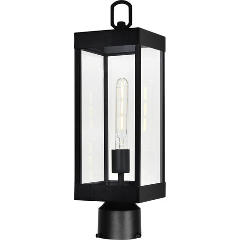 Windsor 1 Light 18 inch Black Outdoor Lantern Head