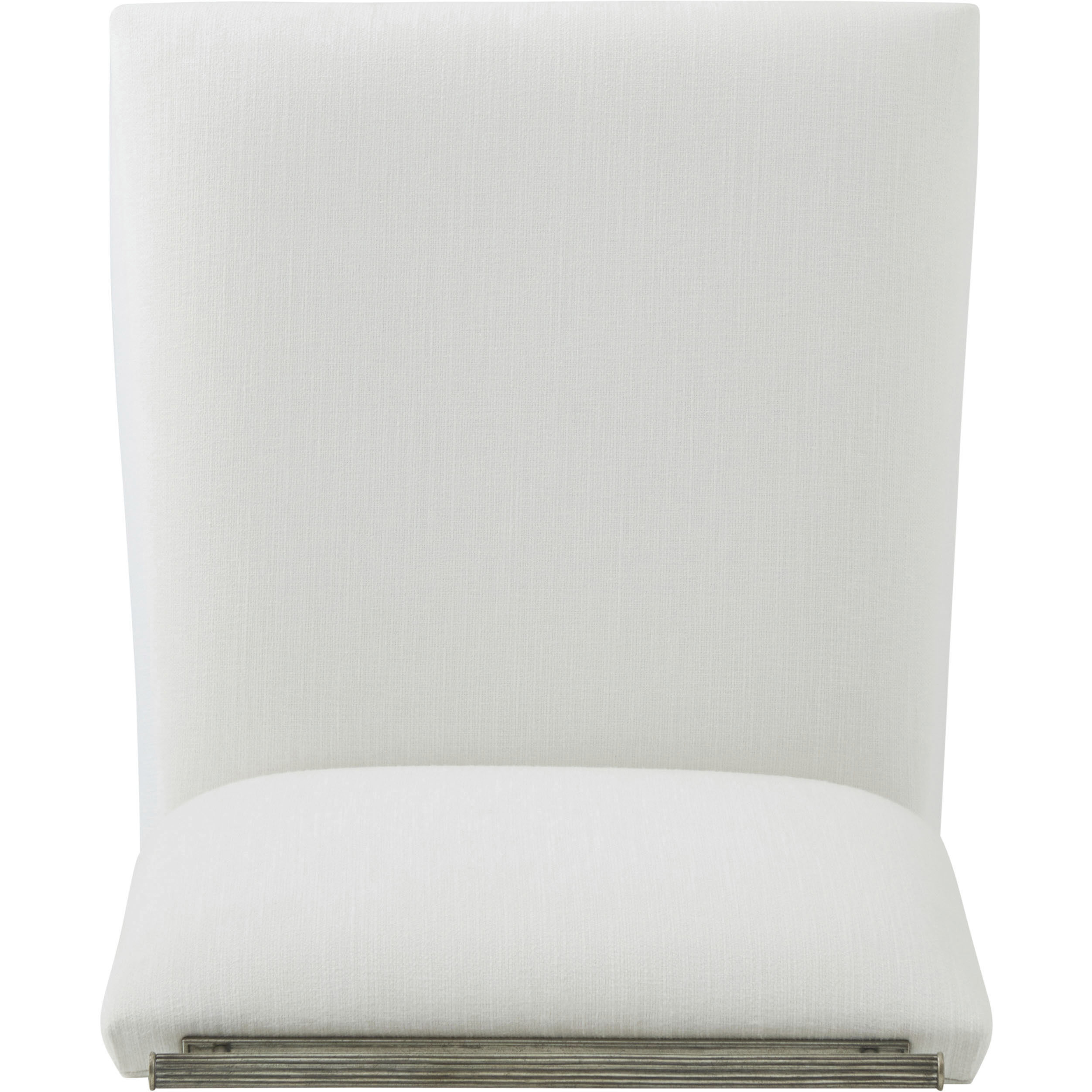 Balboa Coastal Grey Dining Side Chair, Wooden, Upholstered