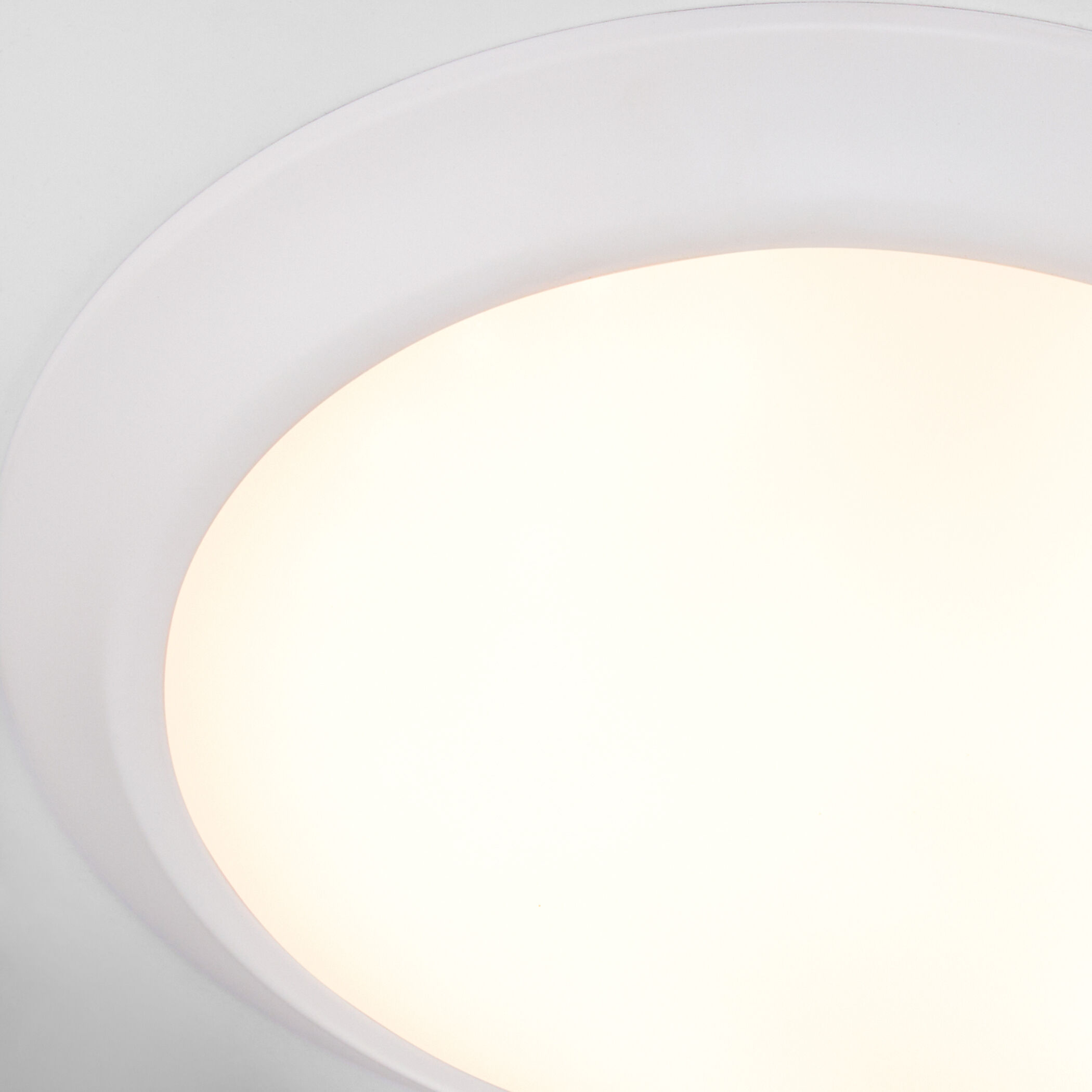 LED Disk 1 Light 9.5 inch Studio White Indoor/Outdoor Flush Mount