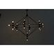 Pluto 20 Light 63 inch Matte Black Chandelier Ceiling Light, Large
