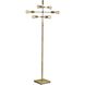 Sputnik 67.5 inch 40.00 watt Antique Brass Floor Lamp Portable Light