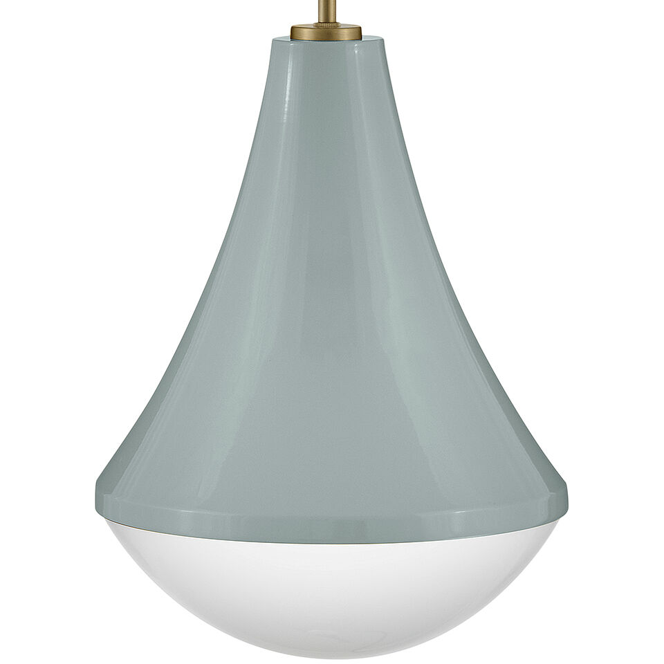 Haddie LED 11 inch Seafoam Pendant Ceiling Light
