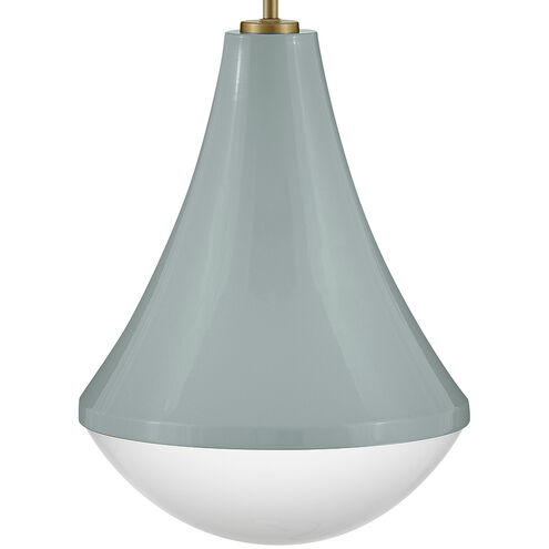 Haddie LED 11 inch Seafoam Pendant Ceiling Light