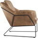 Greer Brown Club Chair