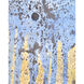 Cinisi Greenish White/Blue Drip Planter, Small