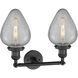 Franklin Restoration Geneseo LED 17 inch Matte Black Bath Vanity Light Wall Light, Franklin Restoration